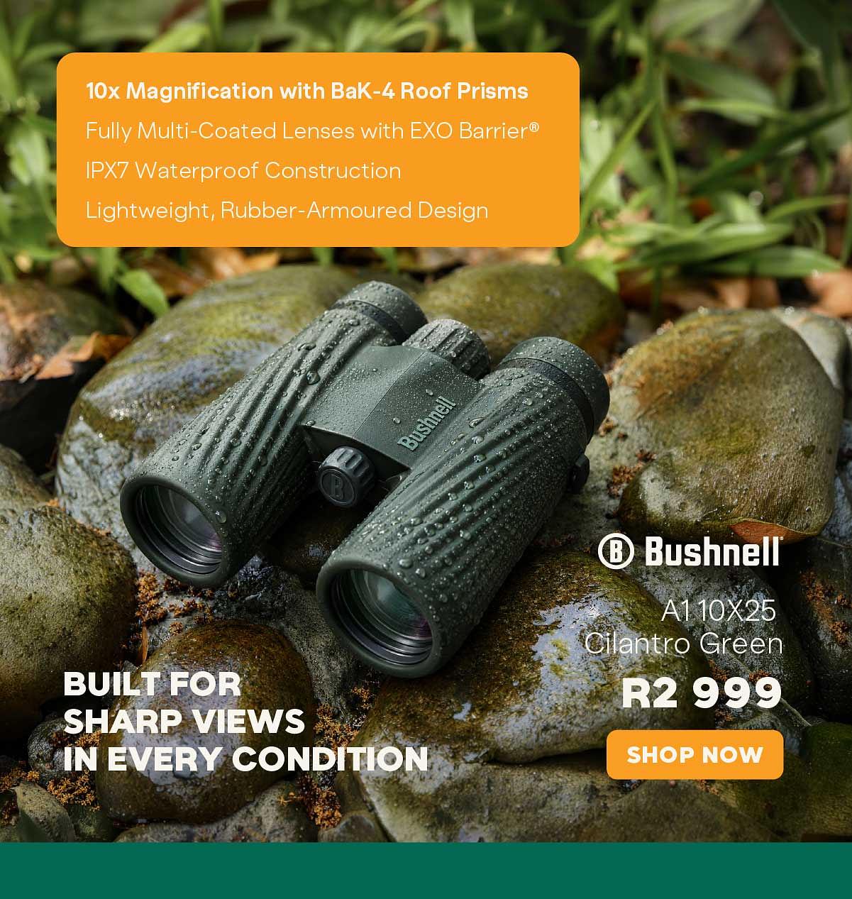 Bushnell A1 10X25 Cilantro Green