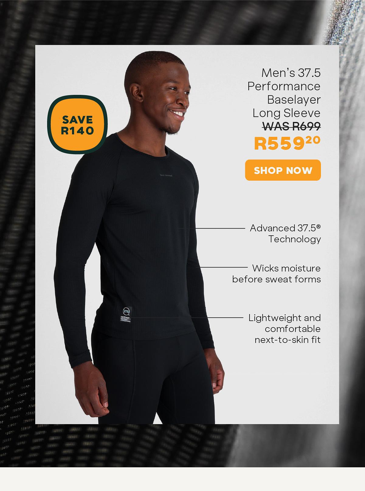FA Men's 37.5 Performance Baselayer Long Sleeve