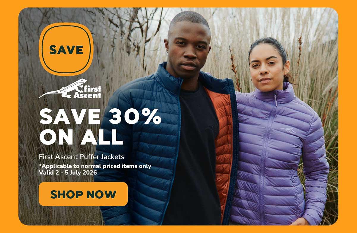 Save 30% on FA Puffer 