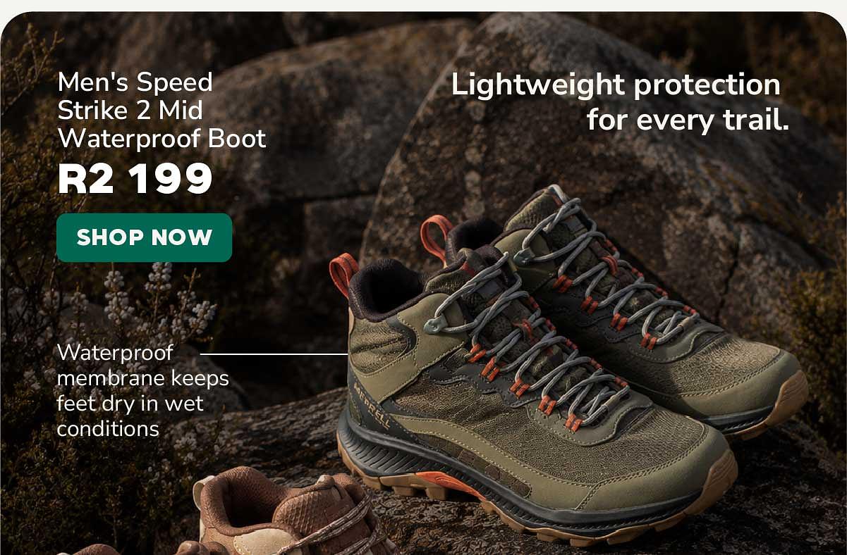Merrell Men's Speed Strike 2 Mid Waterproof Boot