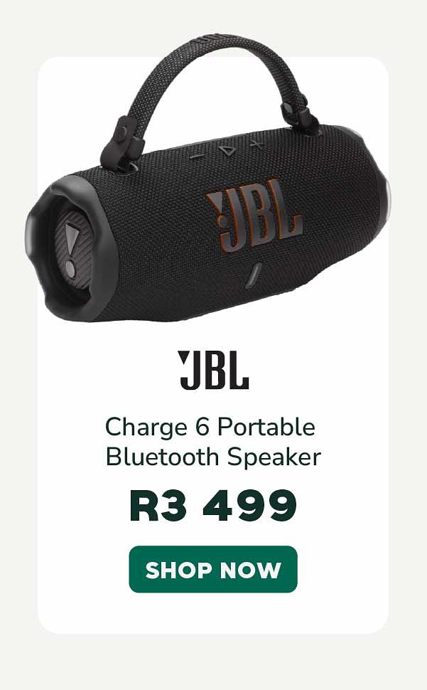 JBL Charge 6 Portable Bluetooth Speaker