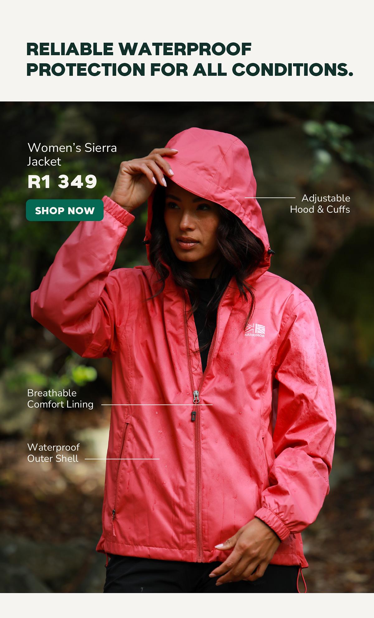 Karrimor Women's Sierra Waterproof Jacket