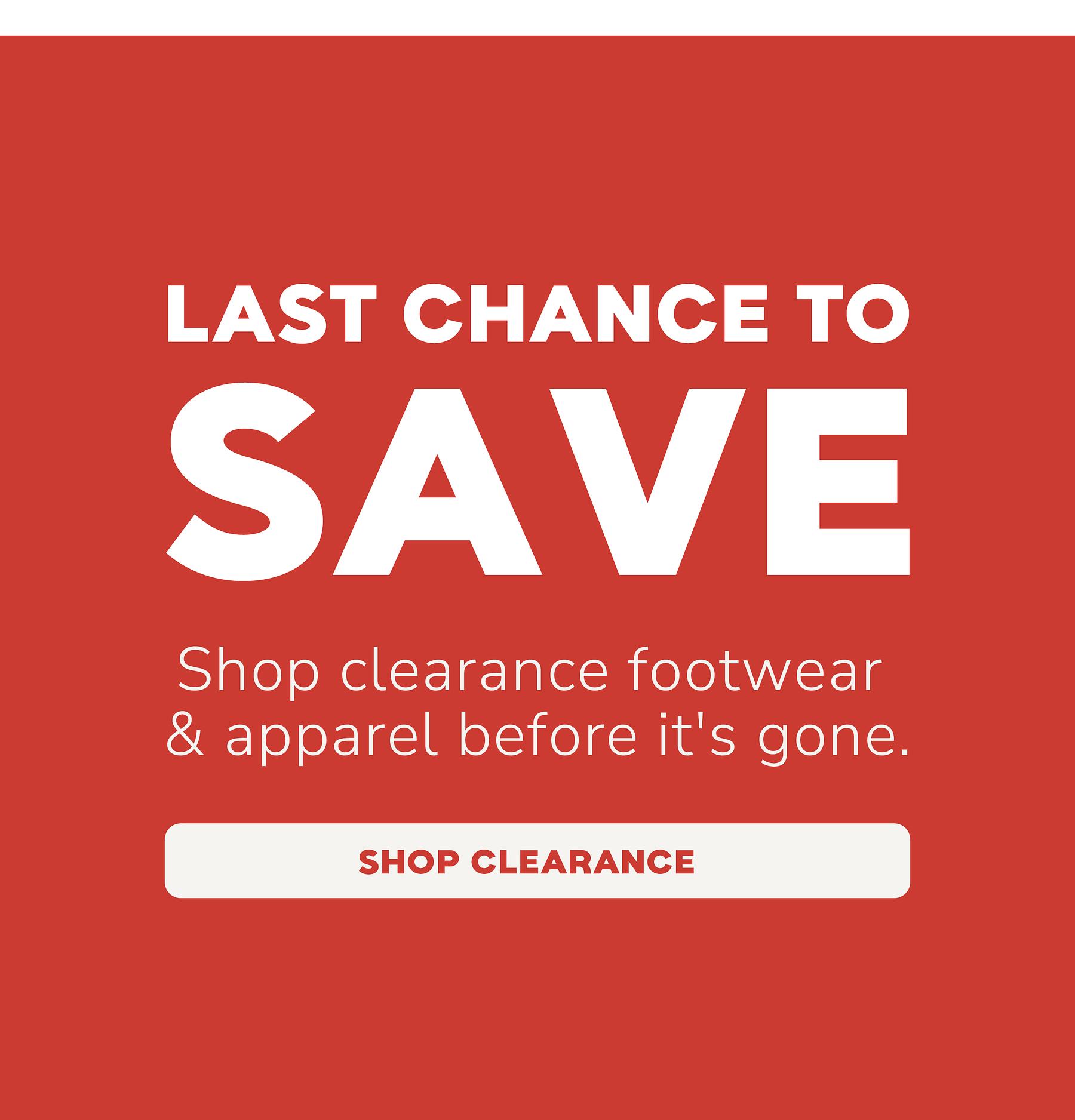 Clearance Sale 