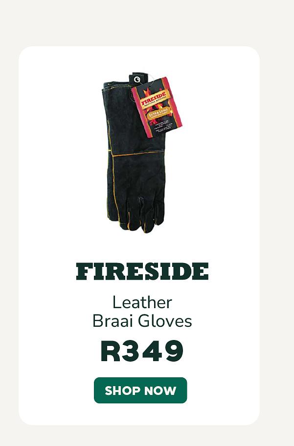 Fireside Leather Glove 2pc