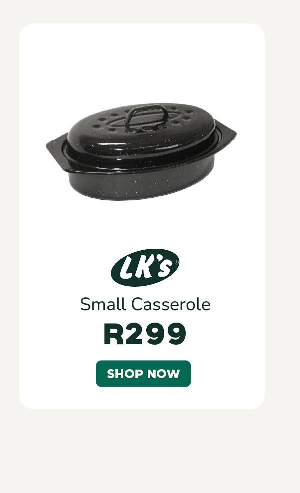 LK's Small Enamel Casserole