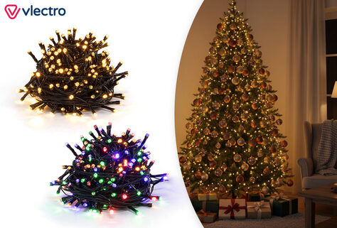 Kerstverlichting met kleurswitch, inclusief opbergdoos