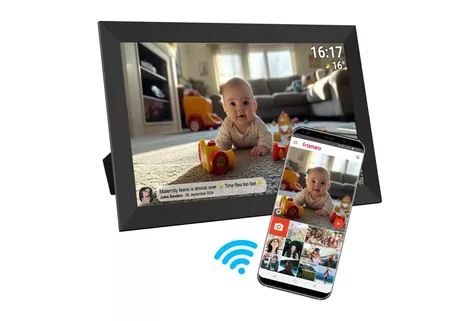 Digitale fotolijst met wifi en aanraakscherm