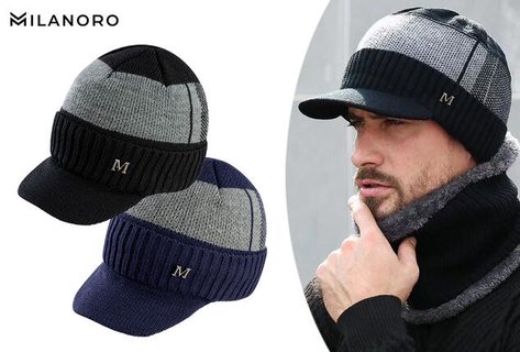 Warme mutspet om je hoofd warm te houden op koude dagen