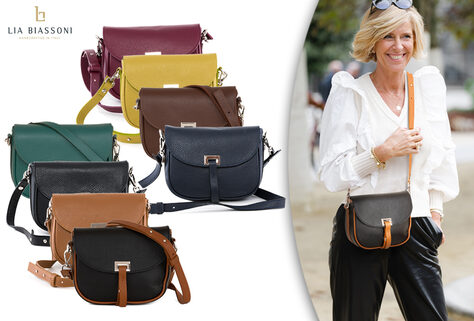 Italiaanse lederen handtas