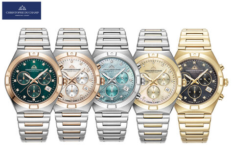 Luxe dameshorloge met Zwitserse precisie