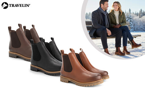 Stijlvolle lederen schoenen met wollen voering