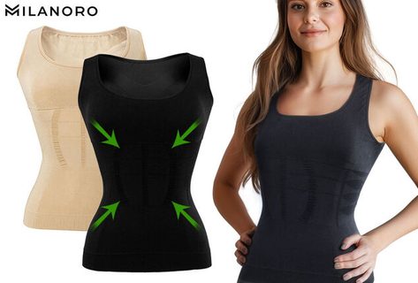 Figuurcorrigerend ondershirt voor dames