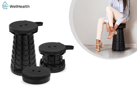 Tragbarer und faltbarer Hocker