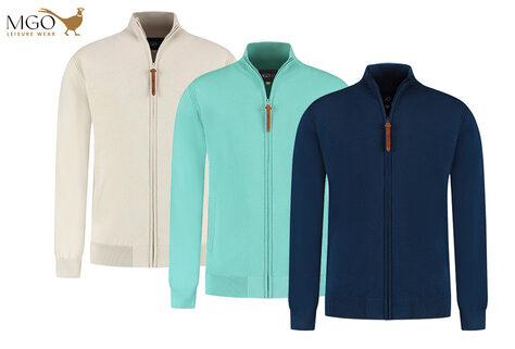 Elegante Strickjacke mit sportlichem Look