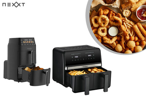 Airfryer mit zwei K&ouml;rben