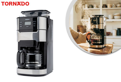 Filterkaffeemaschine mit Mahlwerk