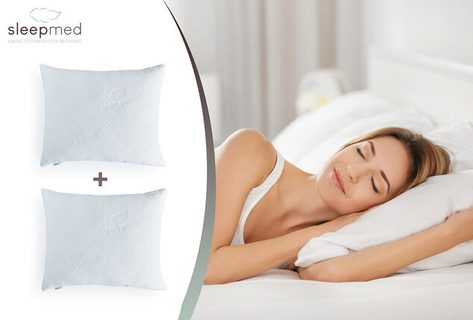 Set mit 2 Kopfkissen 1+1 gratis