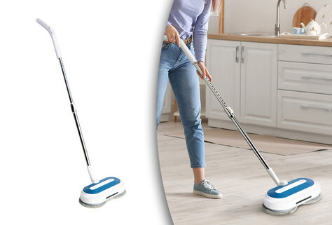 Kabelloser rotierender Bodenreiniger