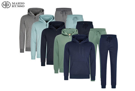 Bequemer Trainingsanzug f&uuml;r Herren: Hose und Hoodie