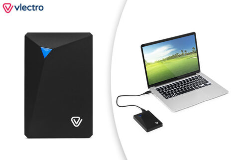 Externe Festplatte mit 250, 500 oder 1000GB