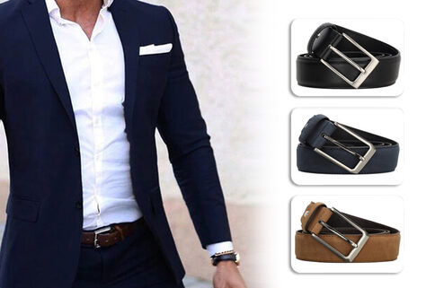 Lederg&uuml;rtel f&uuml;r M&auml;nner