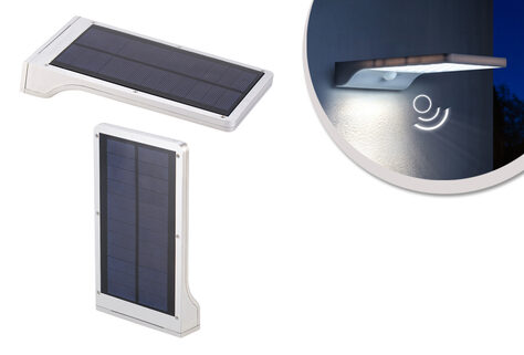 Au&szlig;en-Solarlampe mit Sensor