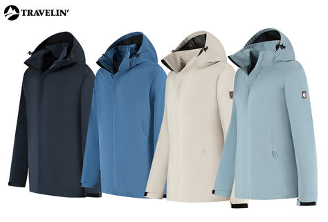 Komfortable Wanderjacke mit wasserdichter Membran und atmungsaktivem Futter