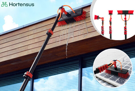 Teleskopische Wasserb&uuml;rste