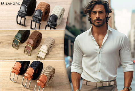 3 geflochtene G&uuml;rtel