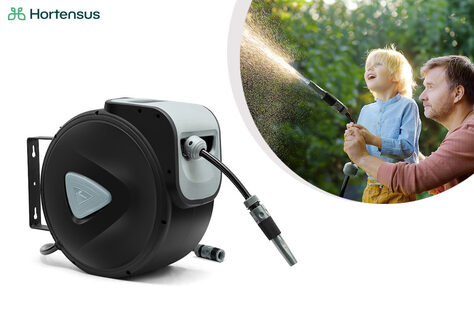 15, 30 oder 40 m Wandschlauchkasten f&uuml;r einen gr&uuml;nen Rasen