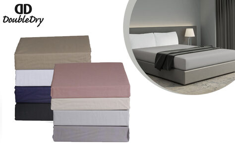 Spannbettlaken aus weicher Baumwolle: 1 + 1 gratis