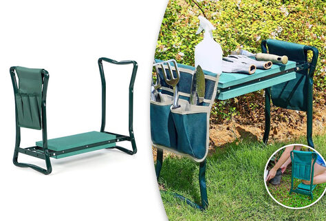 Klappbarer Gartenhocker