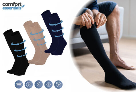 2 Paar Kompressionssocken