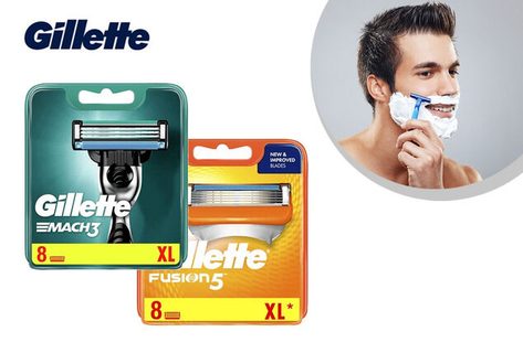 8 St&uuml;ck Gillette Rasierklingen