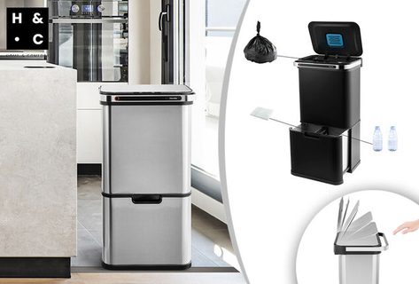 Abfalleimer 60L mit Sensor