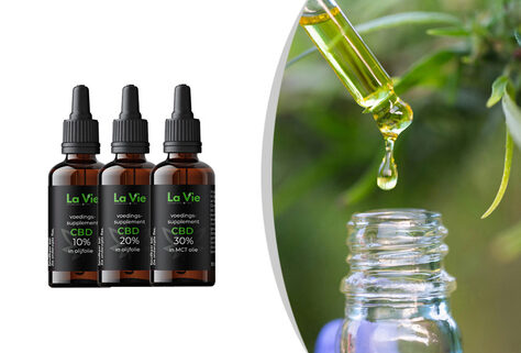 CBD-&Ouml;l zur Stress- und Schmerzlinderung: 10%, 20% oder 30%
