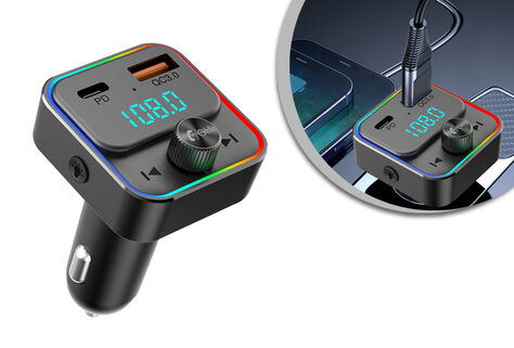 Bluetooth FM-Transmitter f&uuml;r das Auto