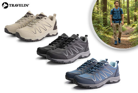 Niedrige wasserdichte Wanderschuhe mit zuverl&auml;ssigem Halt