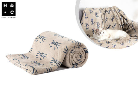 Weiches Plaid f&uuml;r Haustiere