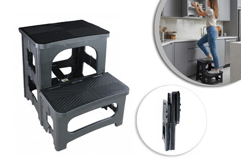 Zusammenklappbarer Tritthocker