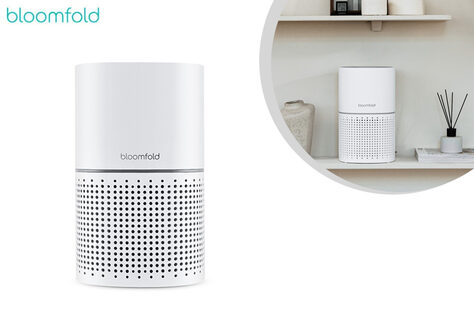 Kompakter Luftreiniger mit maximaler Luftfiltration