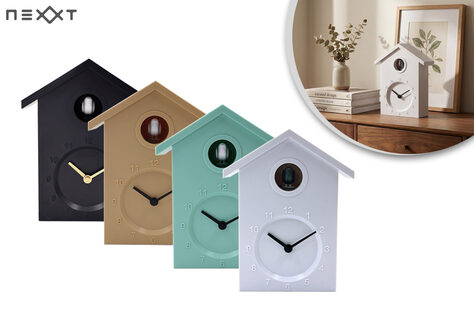 Kuckucksuhr mit einstellbarem Ton