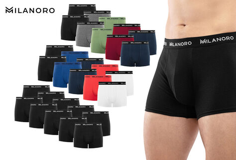 Set aus 10 stilvollen Boxershorts aus Baumwolle