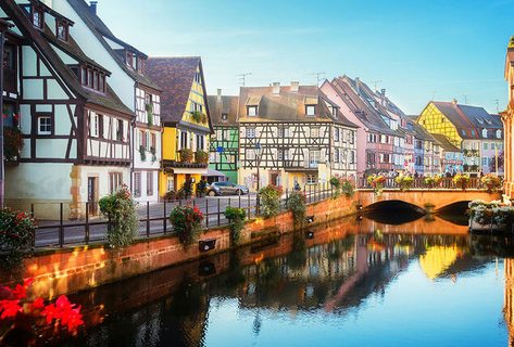 Die Weinstra&szlig;en des Elsass