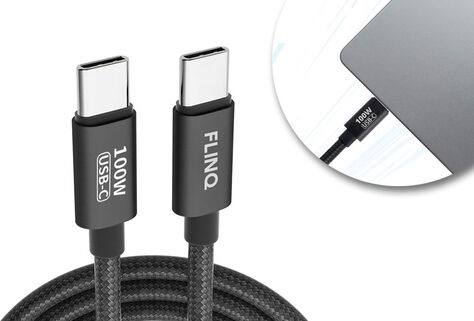 USB-C Kabel f&uuml;r Schnellladung 1+1 gratis
