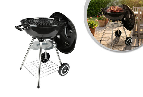 Holzkohlegrill f&uuml;r stimmungsvolle Sommertage