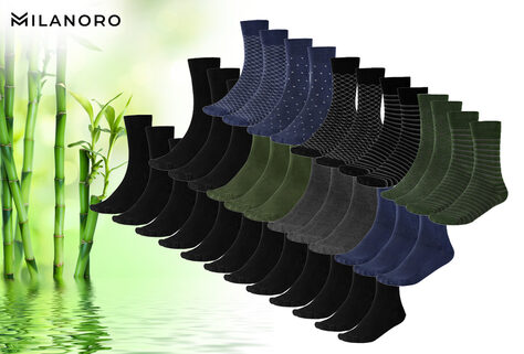 12 Paar weiche Bamboosocken