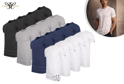 4 extra lange T-Shirts