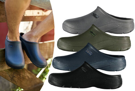 Bequeme Garten-Clogs aus Gummi
