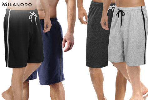 2 sportliche, bequeme Herrenshorts